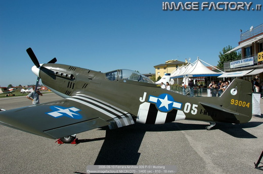 2006-09-10 Ferrara Airshow 009 P-51 Mustang